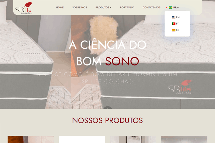 Case SR Life Colchões