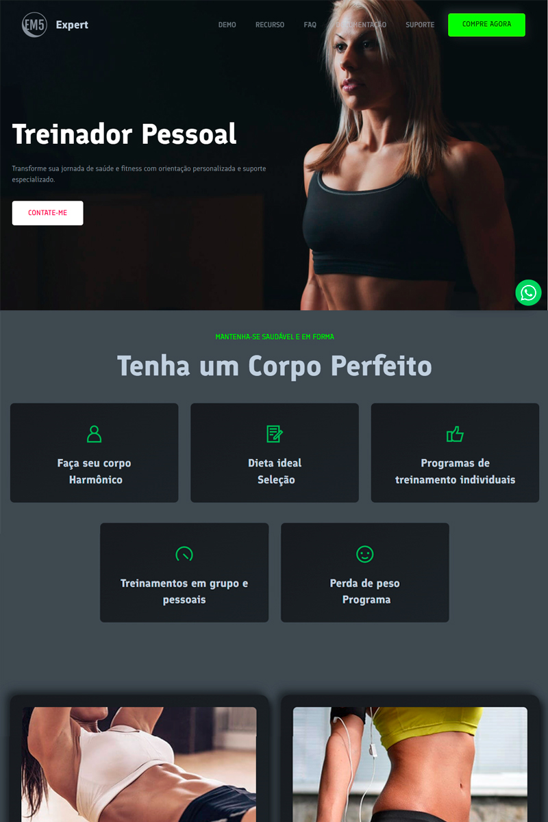 Site Personal Trainer M1