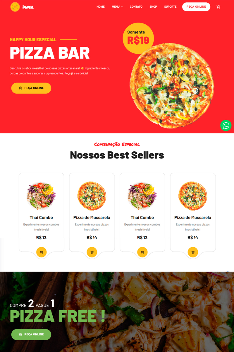 Site Food Pizzaria