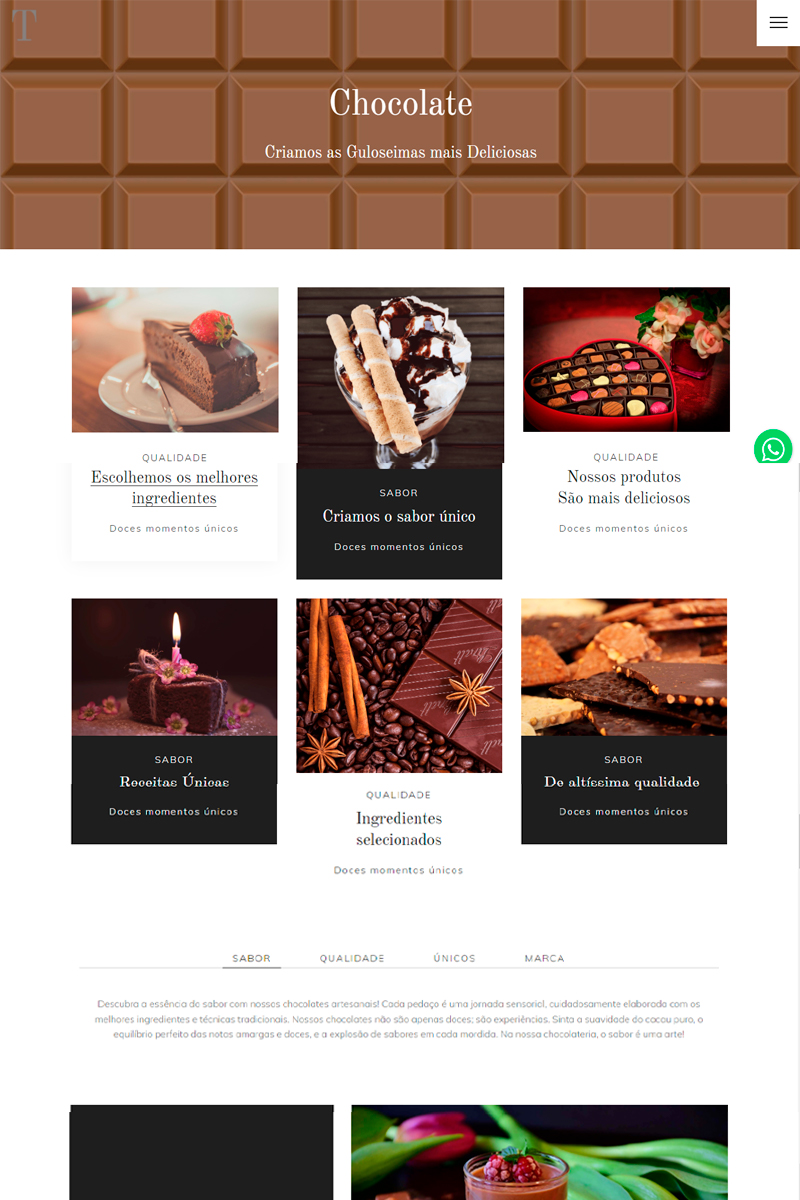 Site Chocolateria