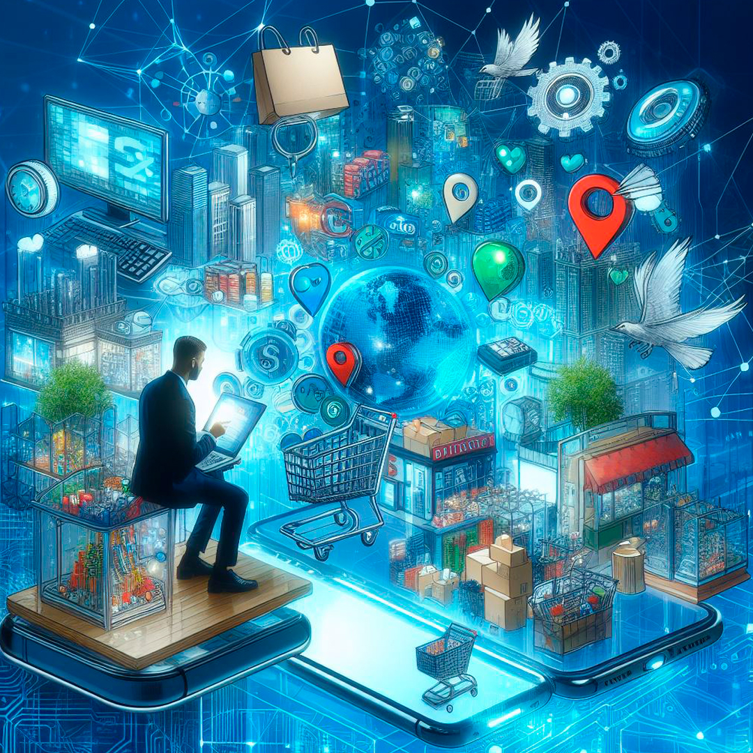 Comércio Eletrônico Prospera, Varejo Tradicional em Dificuldades