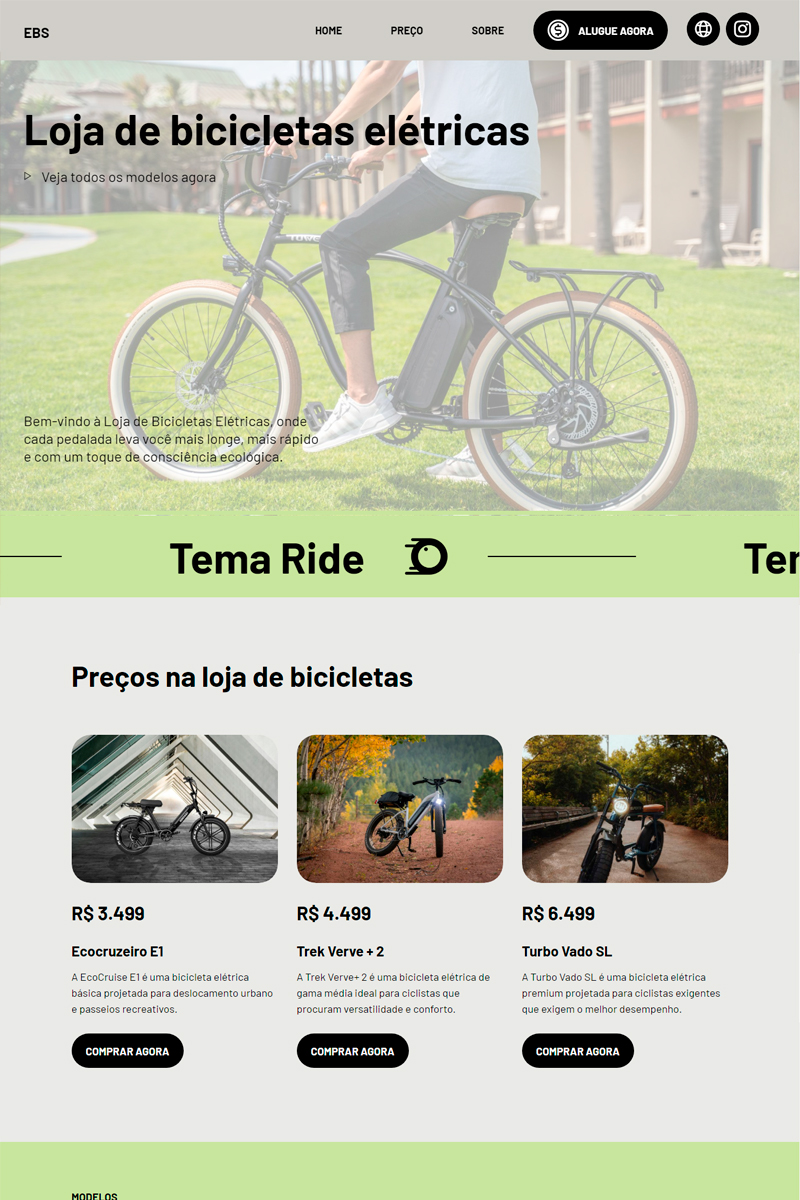 Site Venda de Serviços M2