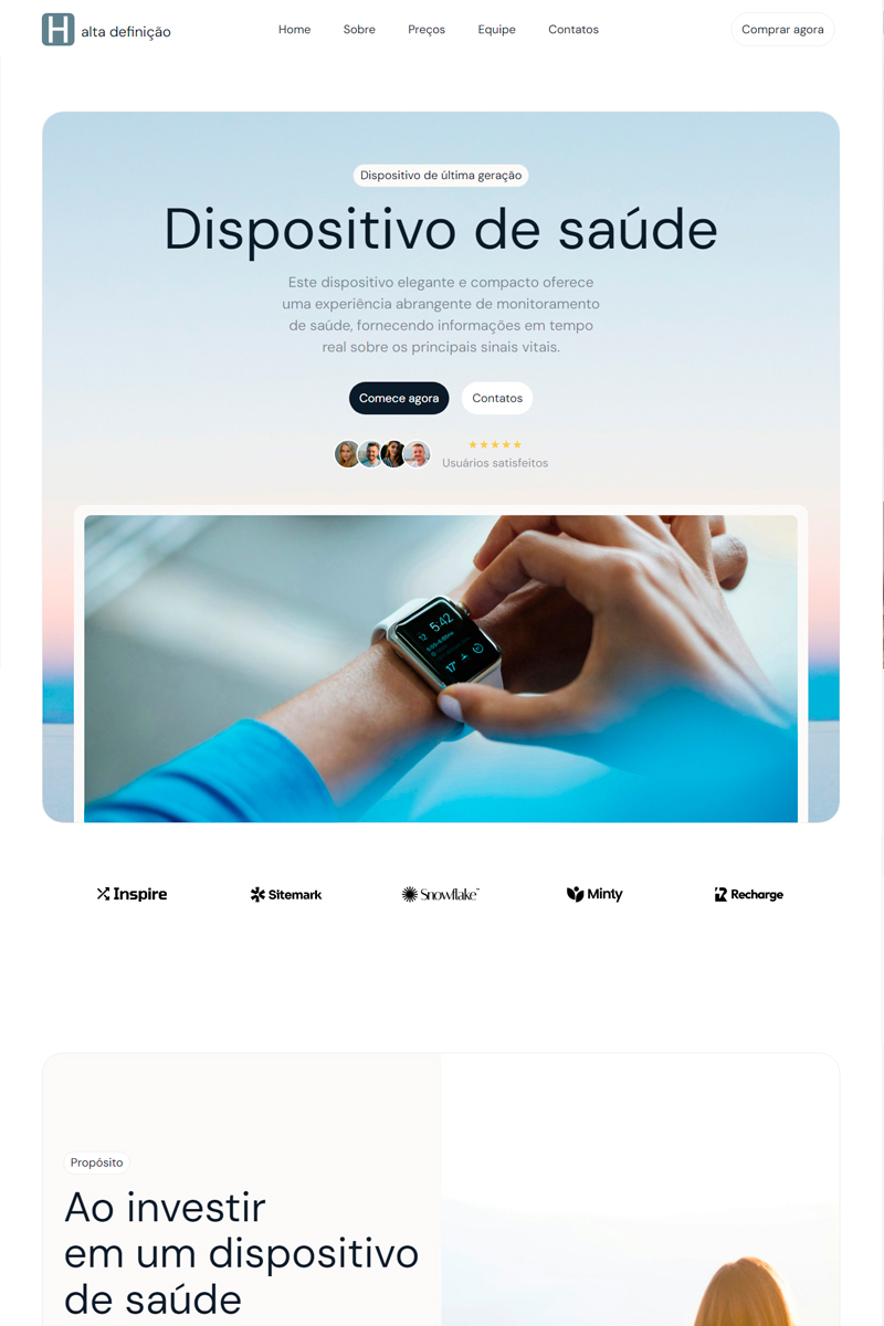 Site Venda Gadget M1