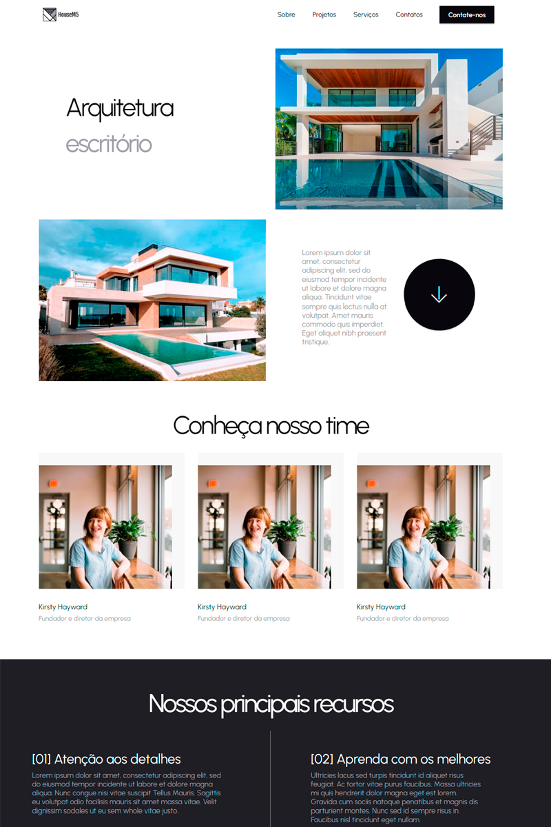 Site Arquitetura M3