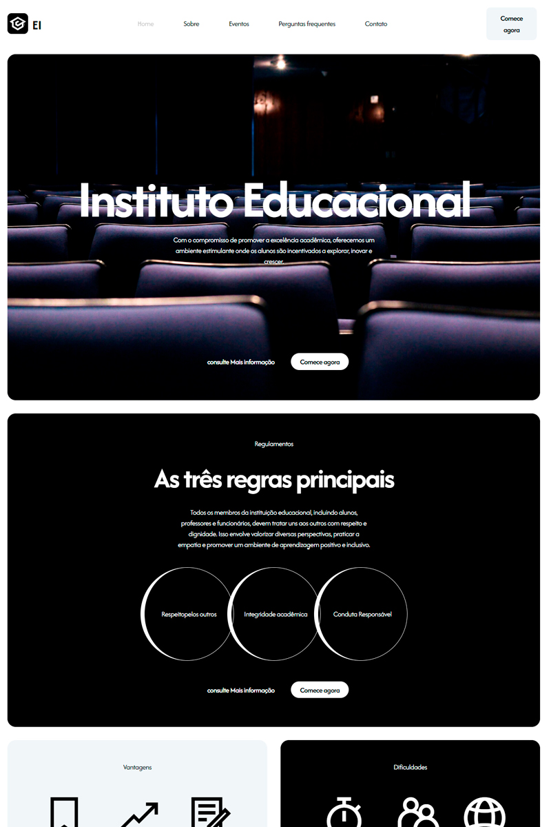 Site Educacional M1